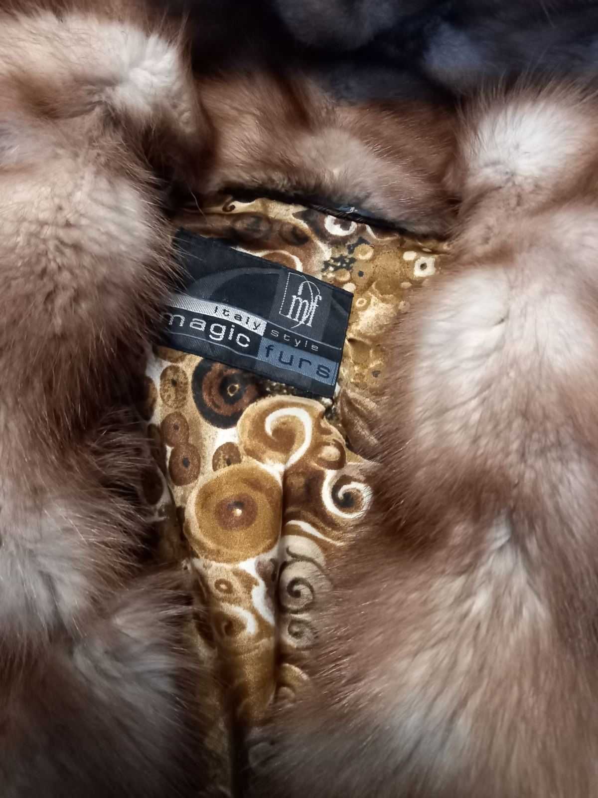 Норковый полушубок