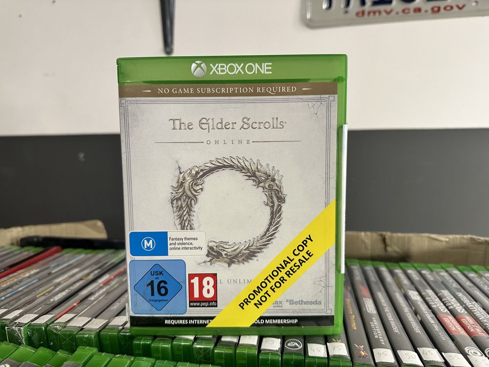 Gra Xbox One # The Elder Scrolls Online Nowa folia