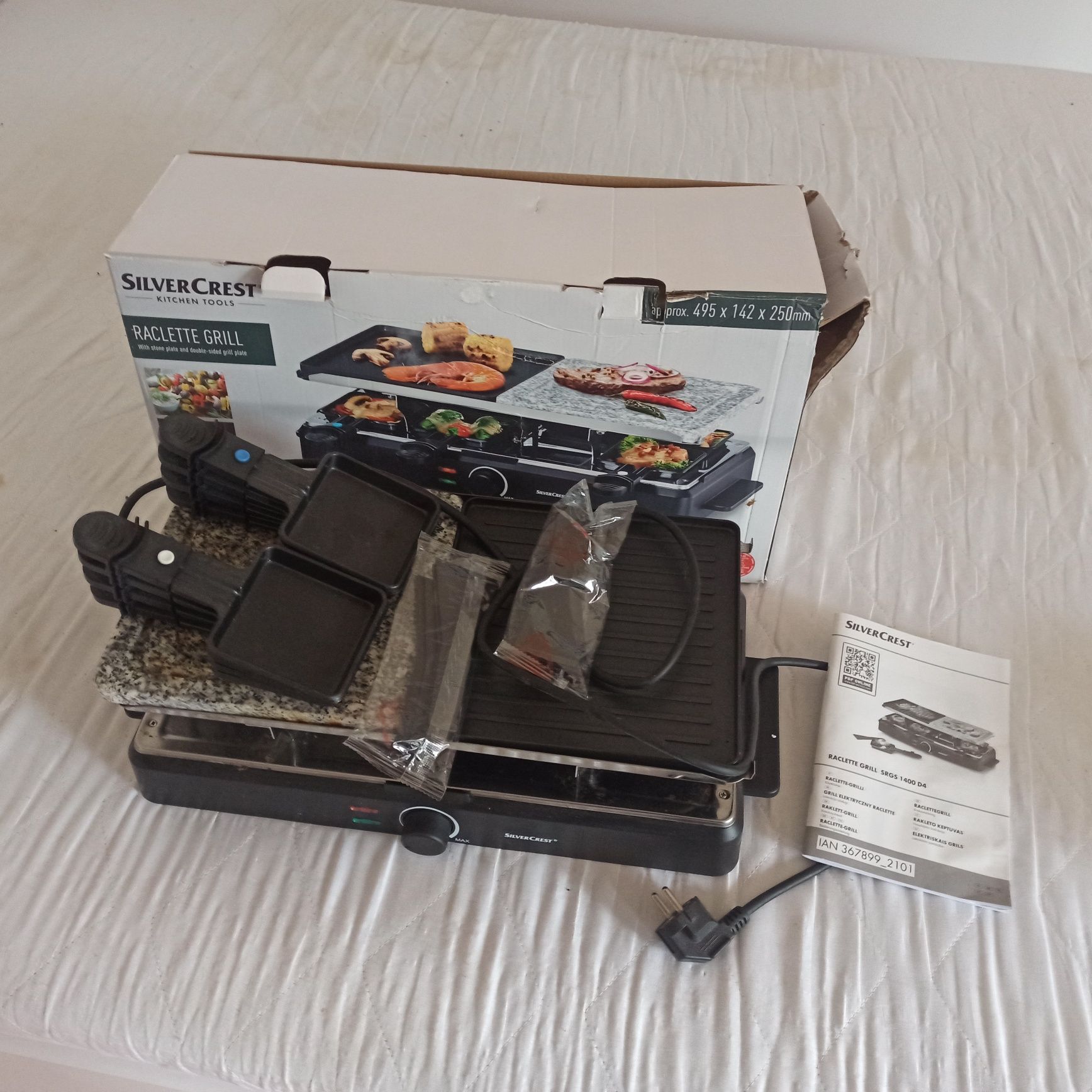 Grill elektryczny z Lidla