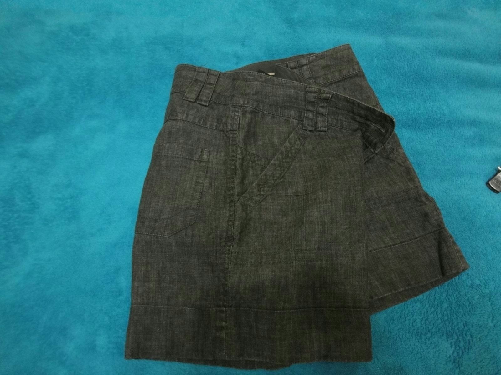 Новые темно-серые шорты H&M – 38р. (44-46) лен 100%