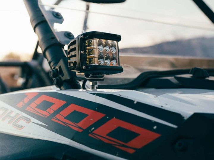 lampy LED HOMOLOGACJA E9, 2 SZTUKI 45W, quad, offroad, utv zestaw