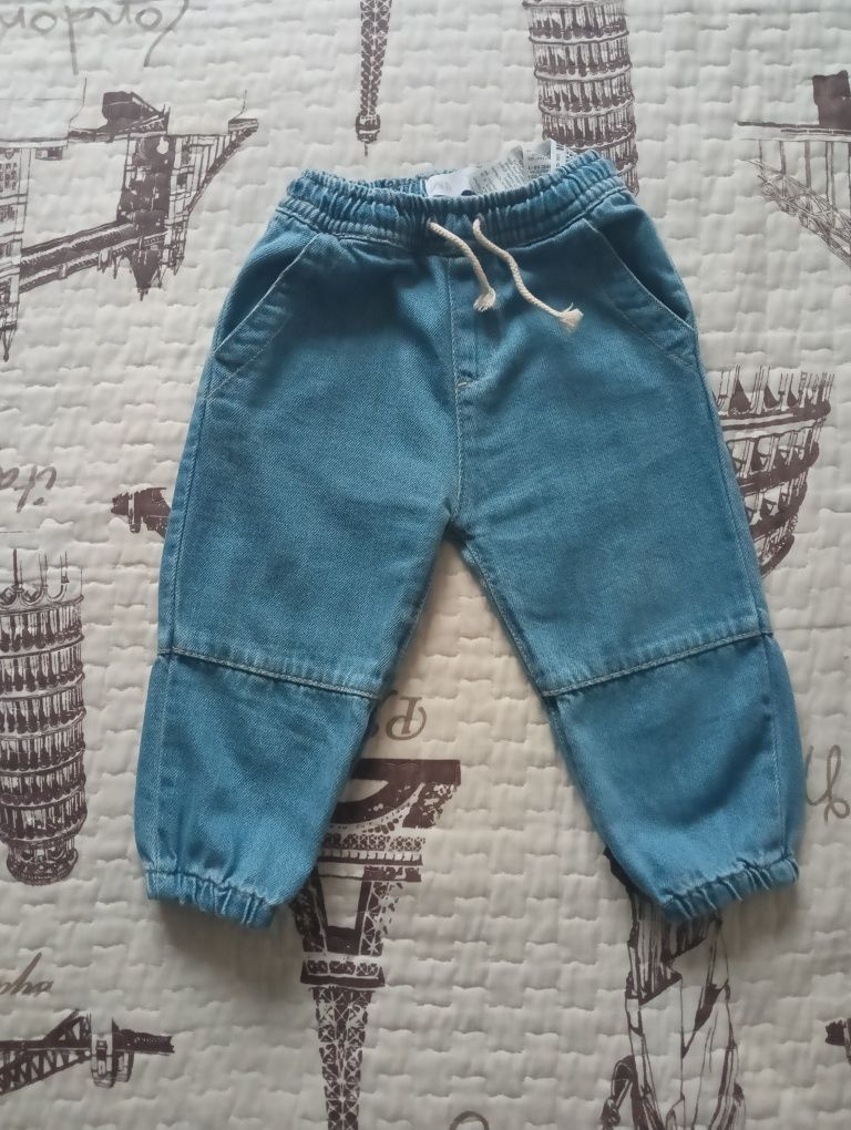 Spodnie jeans Zara rozm. 92