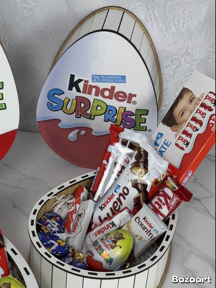 Kinder box pudełko na słodkości