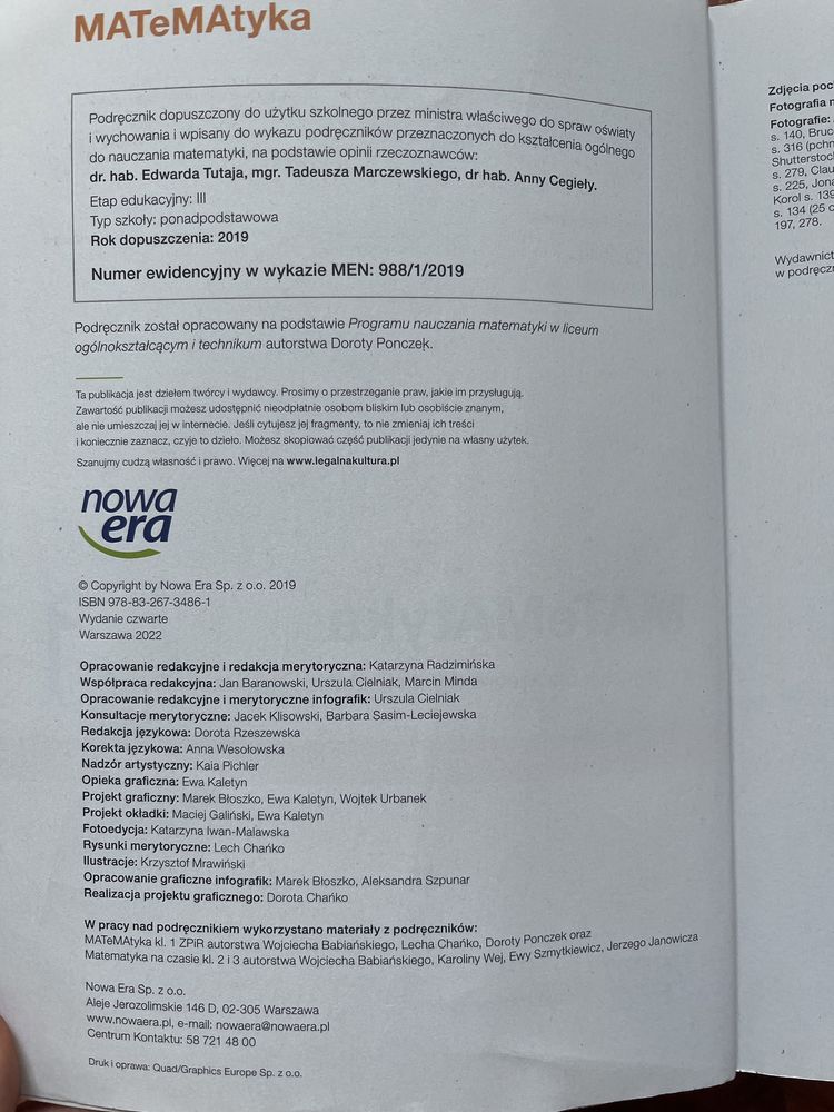 MATeMAtyka 1 zakres podstawowy i rozszerzony