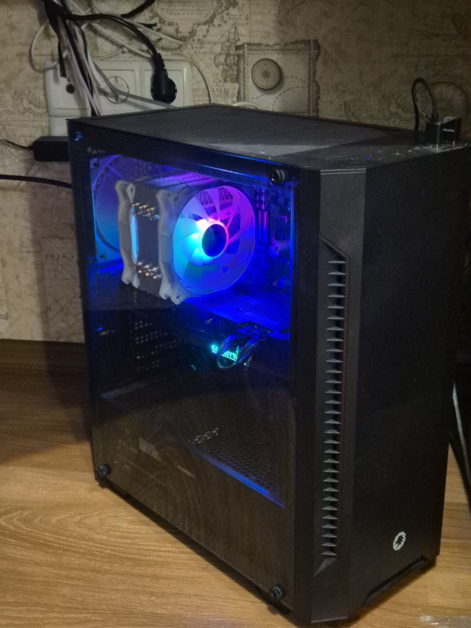 Игровой ПК rx 6700xt, E5-2680 v4, 32 gb