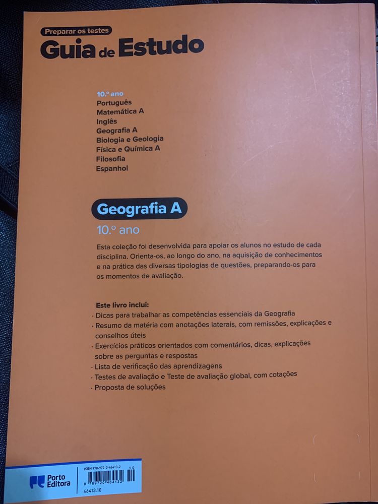 Guia de estudo - Geografia A