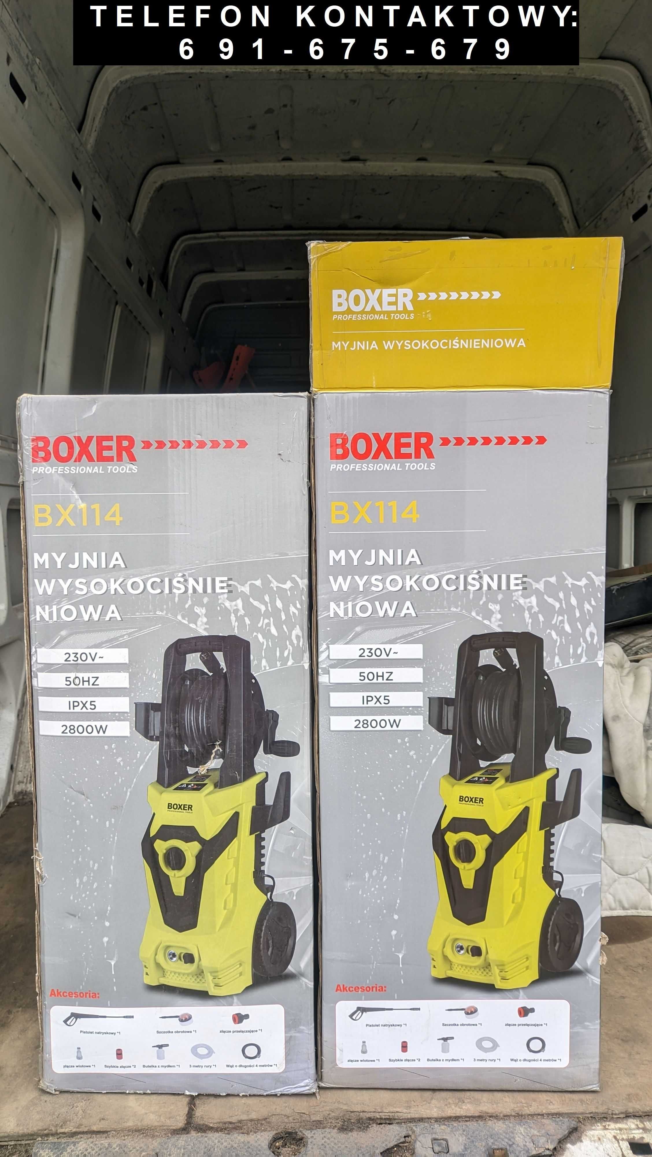 Nowa myjka ciśnieniowa Boxer BX-114