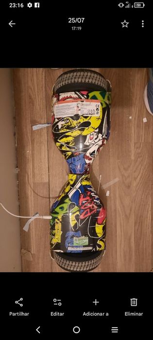 Overboard como novo c/ carregador incluído