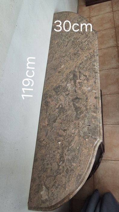 Movel para remodelar com tampo de marmore