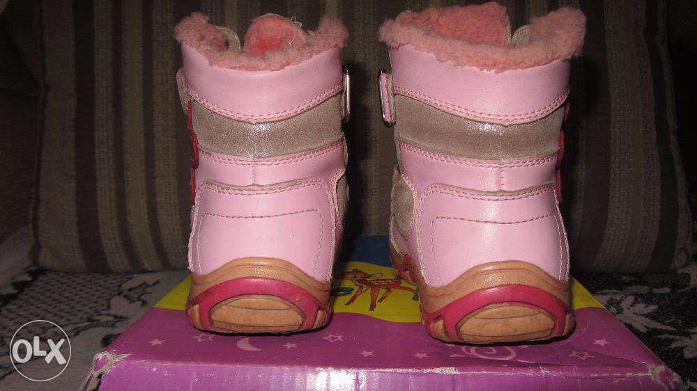 ботинки сапожки зимние для девочки