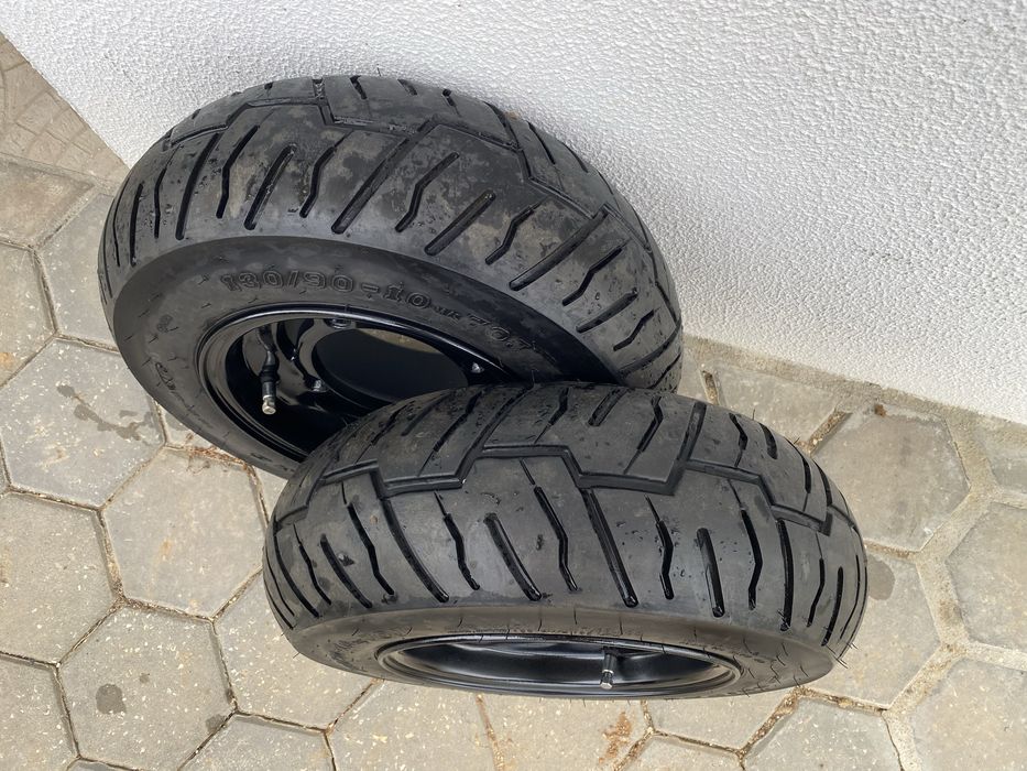 Jantes 10 + Pneus Moto 4 ATV Yamaha KTM