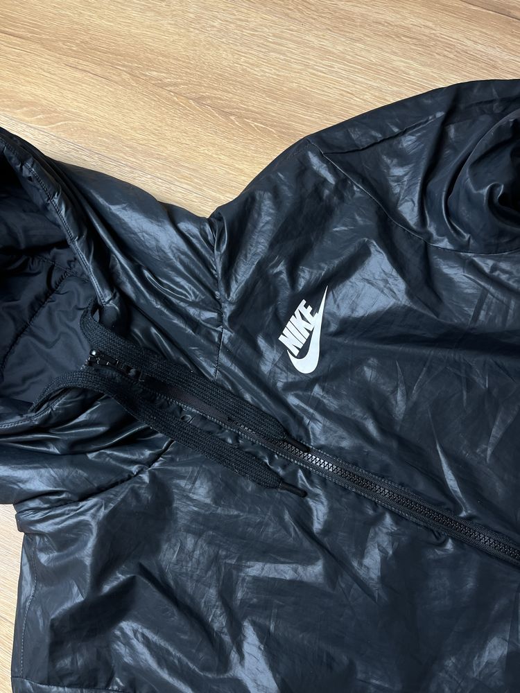 Nike Big Swoosh Dwustronna Reversible Kurtka Ocieplana Rap