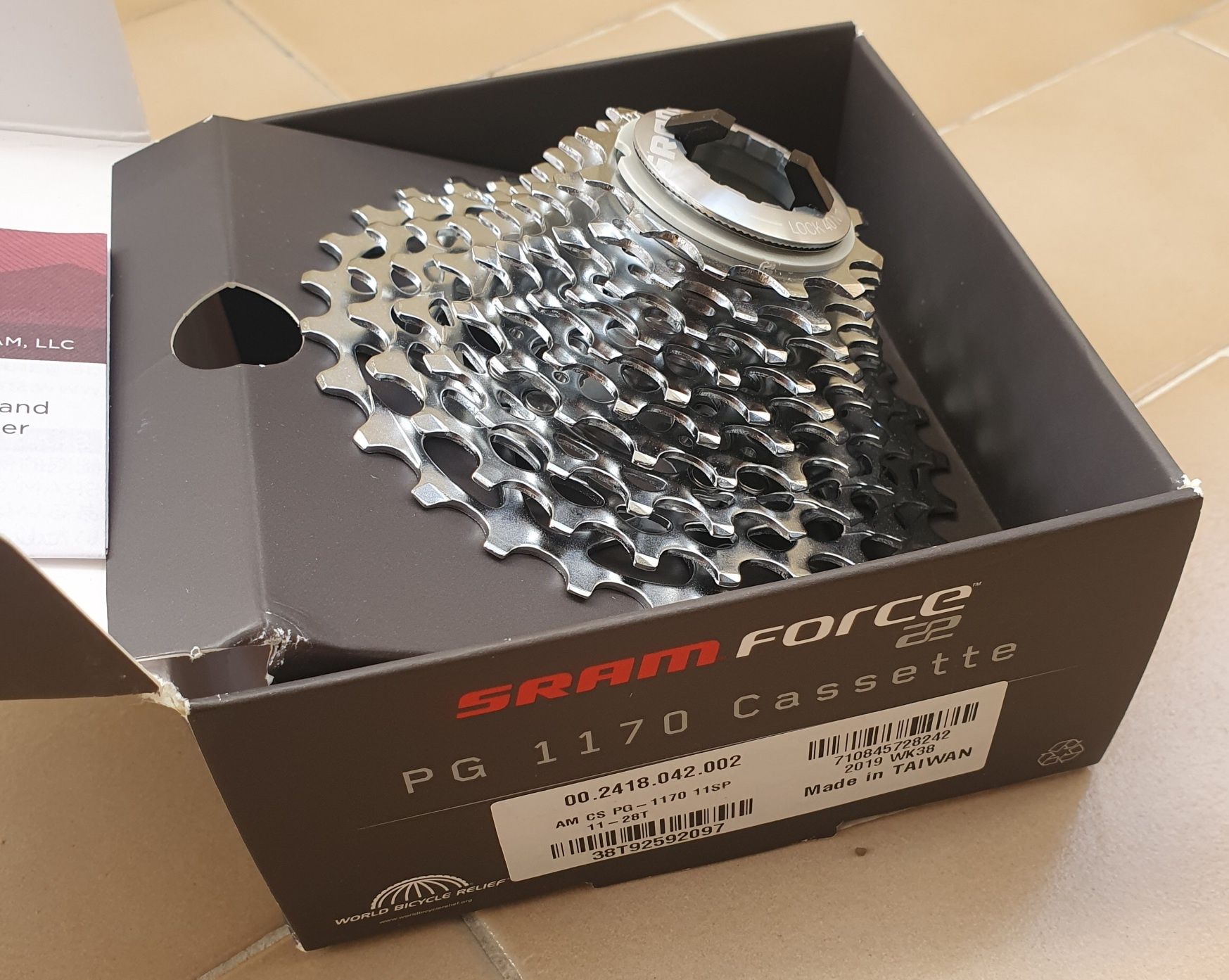 Cassette SRAM FORCE 11-28T NOVO