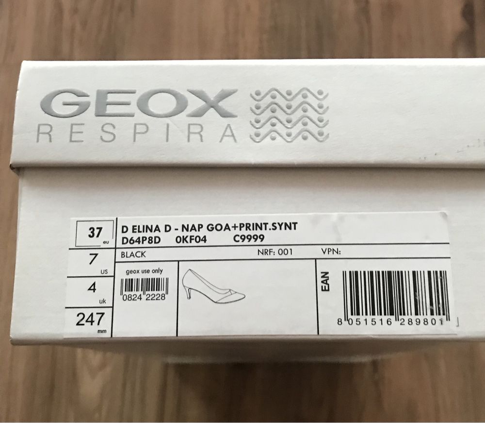 Nowe czółenka Geox r 37