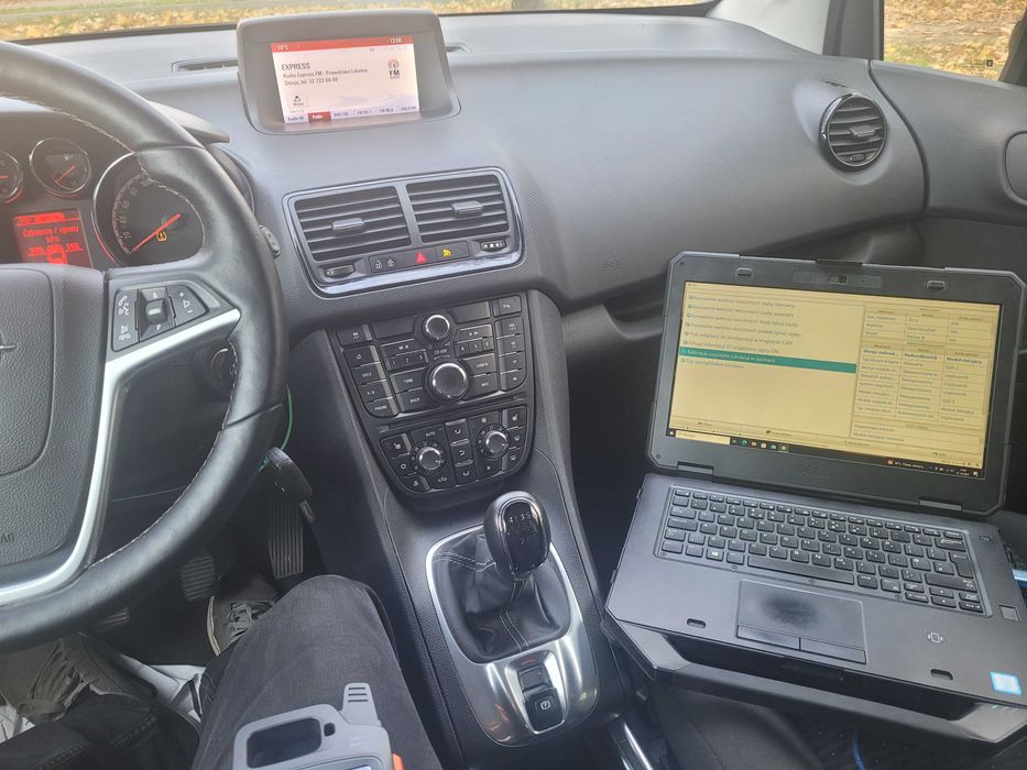Obniżenie temperatury Opel Chevrolet SPS Online zdalnie programowanie