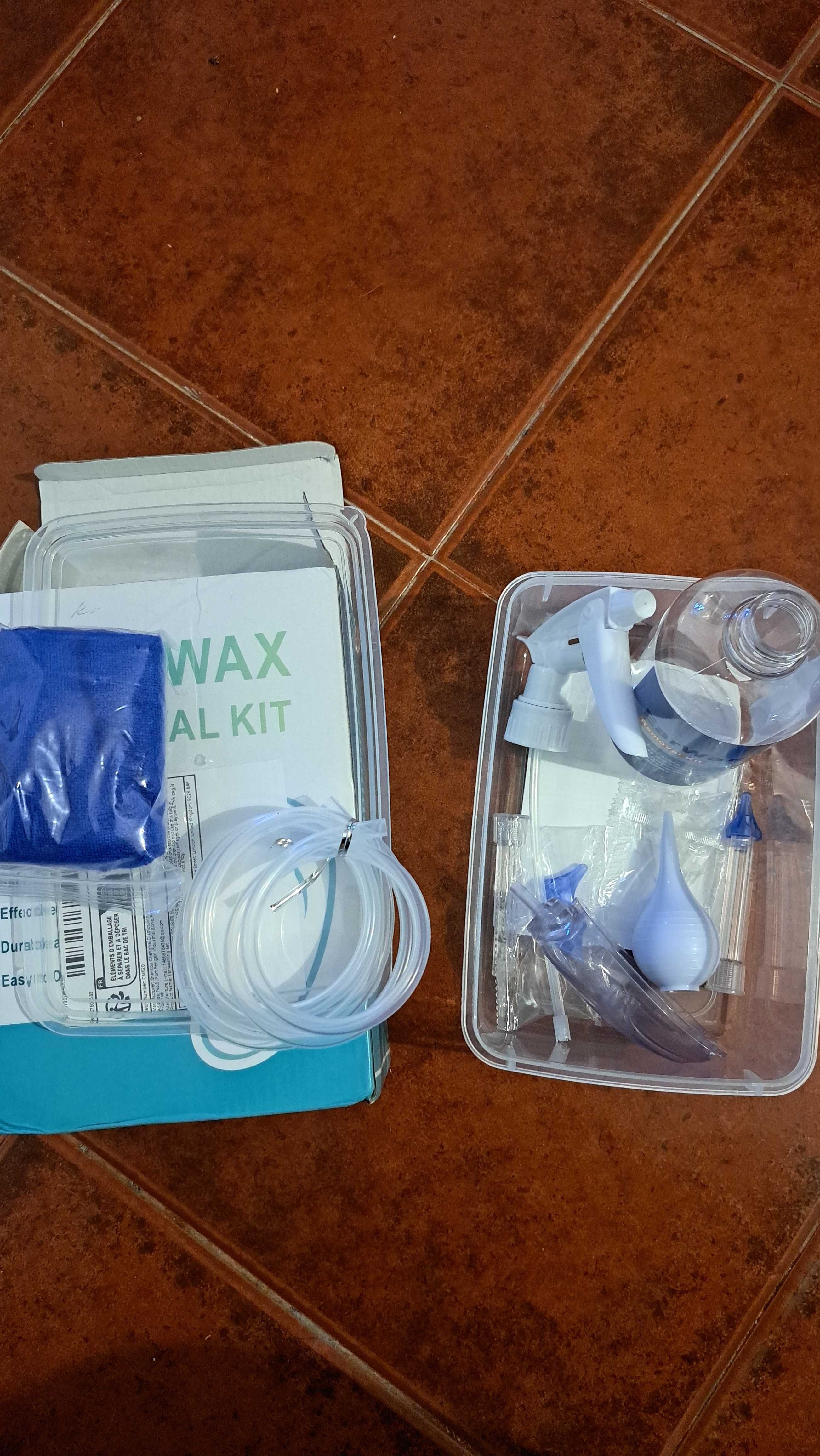 Kit limpeza de ouvidos NOVO SELADO