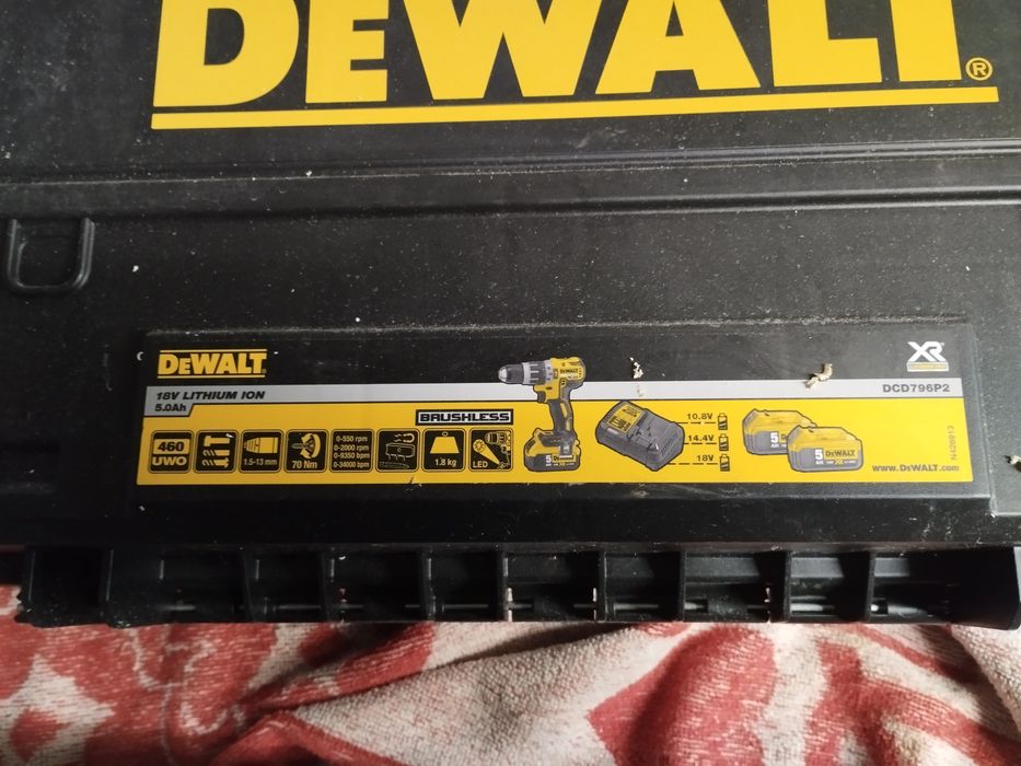 Walizka DeWalt wkrętarka