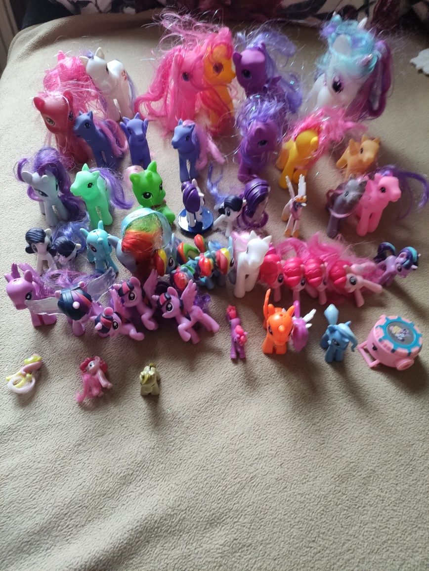 Figurki my little pony komplet 50 szt