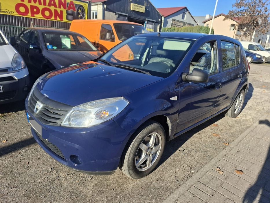 Dacia Sandero 1.4b 09r sprowadzona z Niemiec. Sprawna jeżdżąca