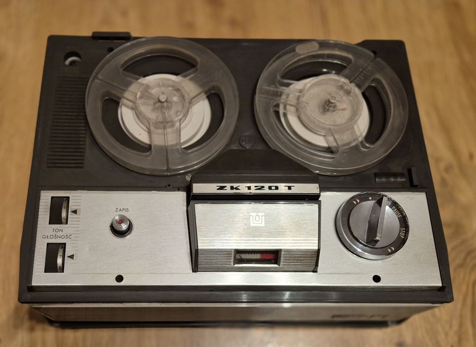 Magnetofon szpulowy Unitra ZK120T instrukcja mikrofon MDOIX Tonsil PRL