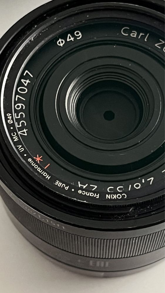 Sony carl zeiss 35mm 2,8