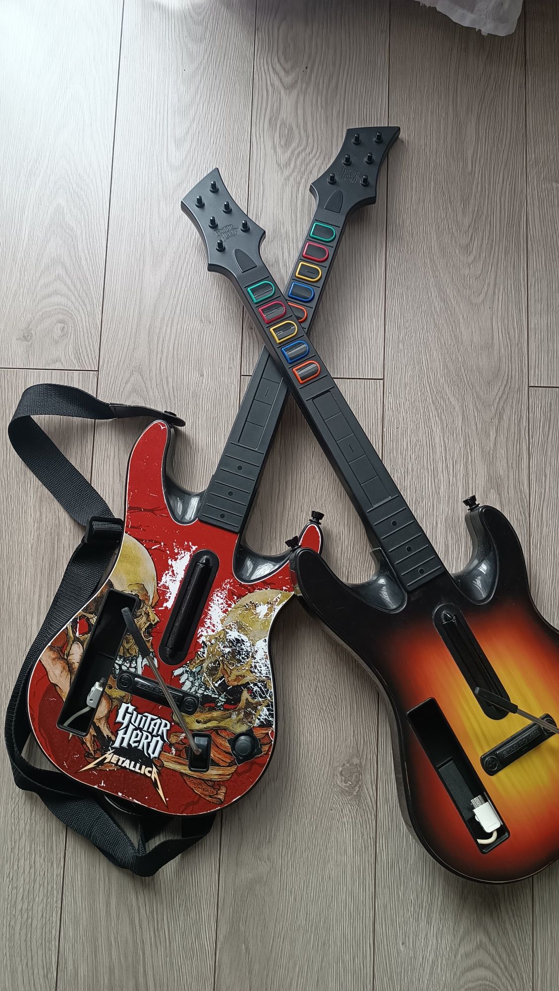 Konsola Nintendo Wii perkusja adapter 2 gitary gry