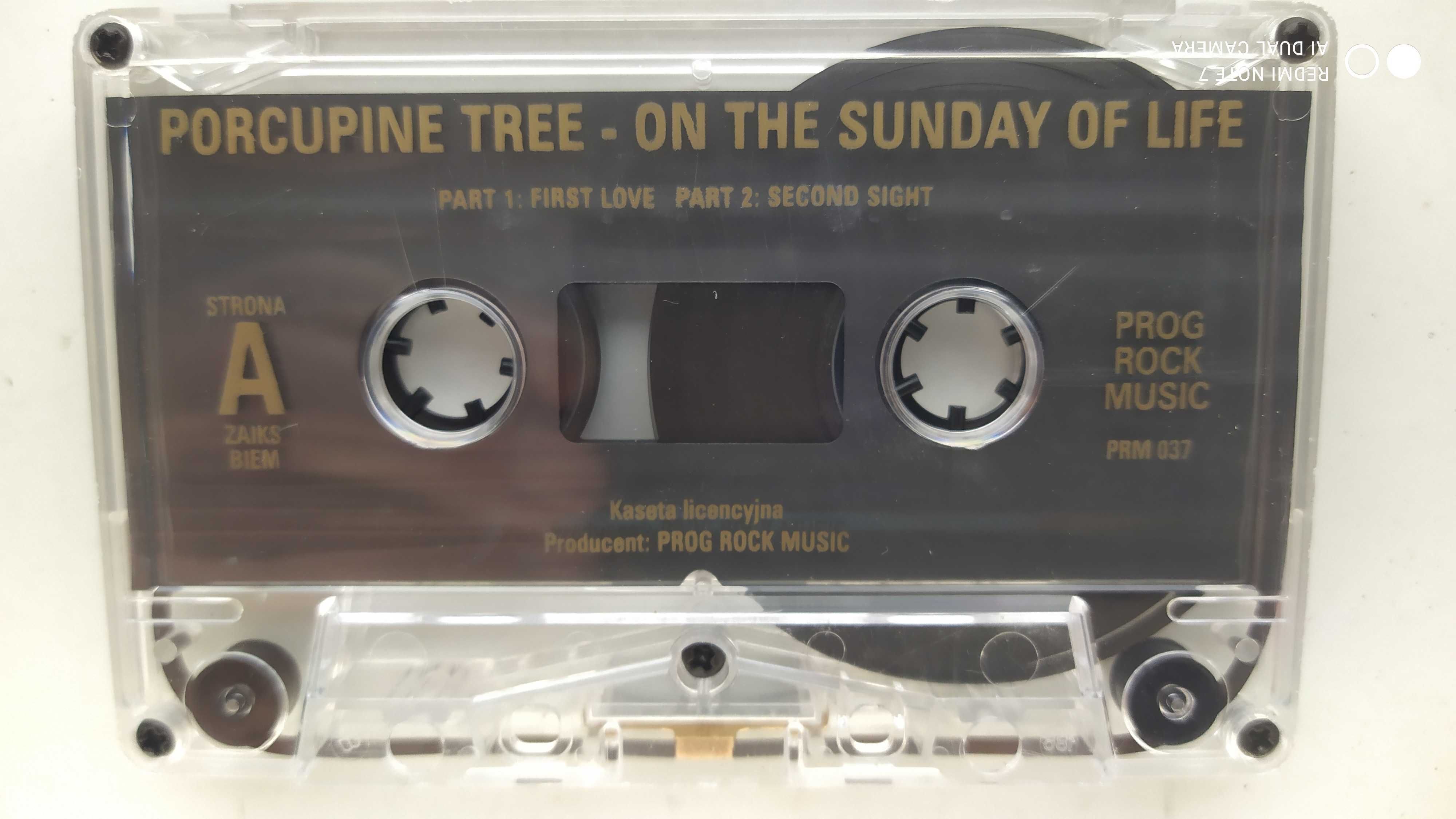 Porcupine Tree On The Sunday Of Life kaseta 	Prog Rock Music PRM 037