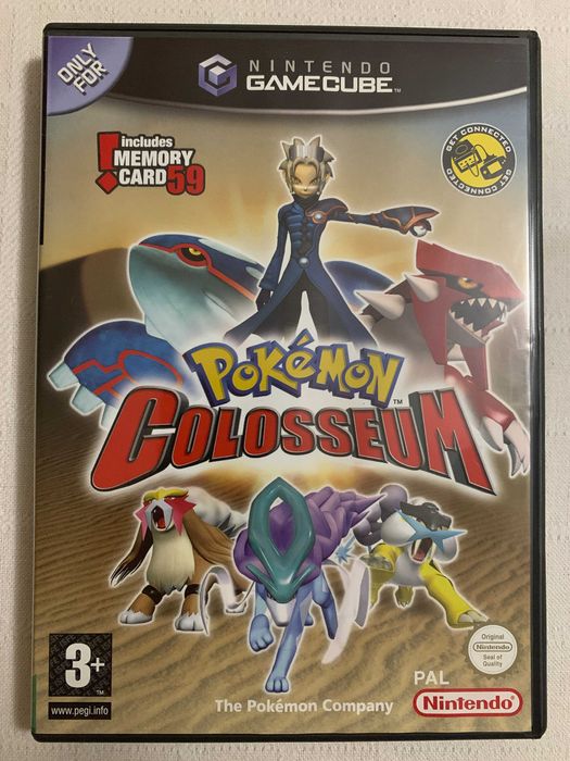 Pokemon Colosseum Nintendo GameCube + oryginalna karta pamięci