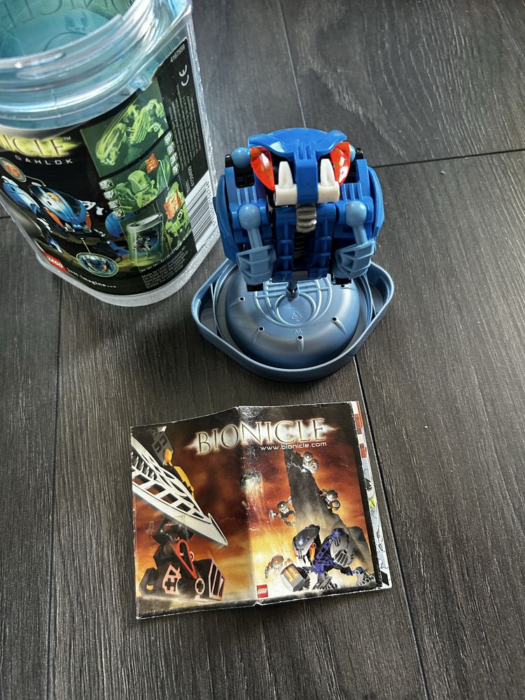 Lego technic bionicle gahlock 2002 caly zestaw