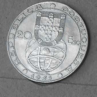 Portugal 20 escudos 1953 - olx X10783