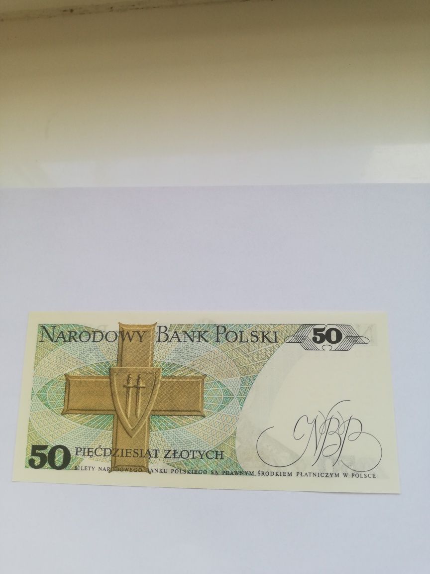 Polska banknot kolekcjonerski 50 zł 1979 rok