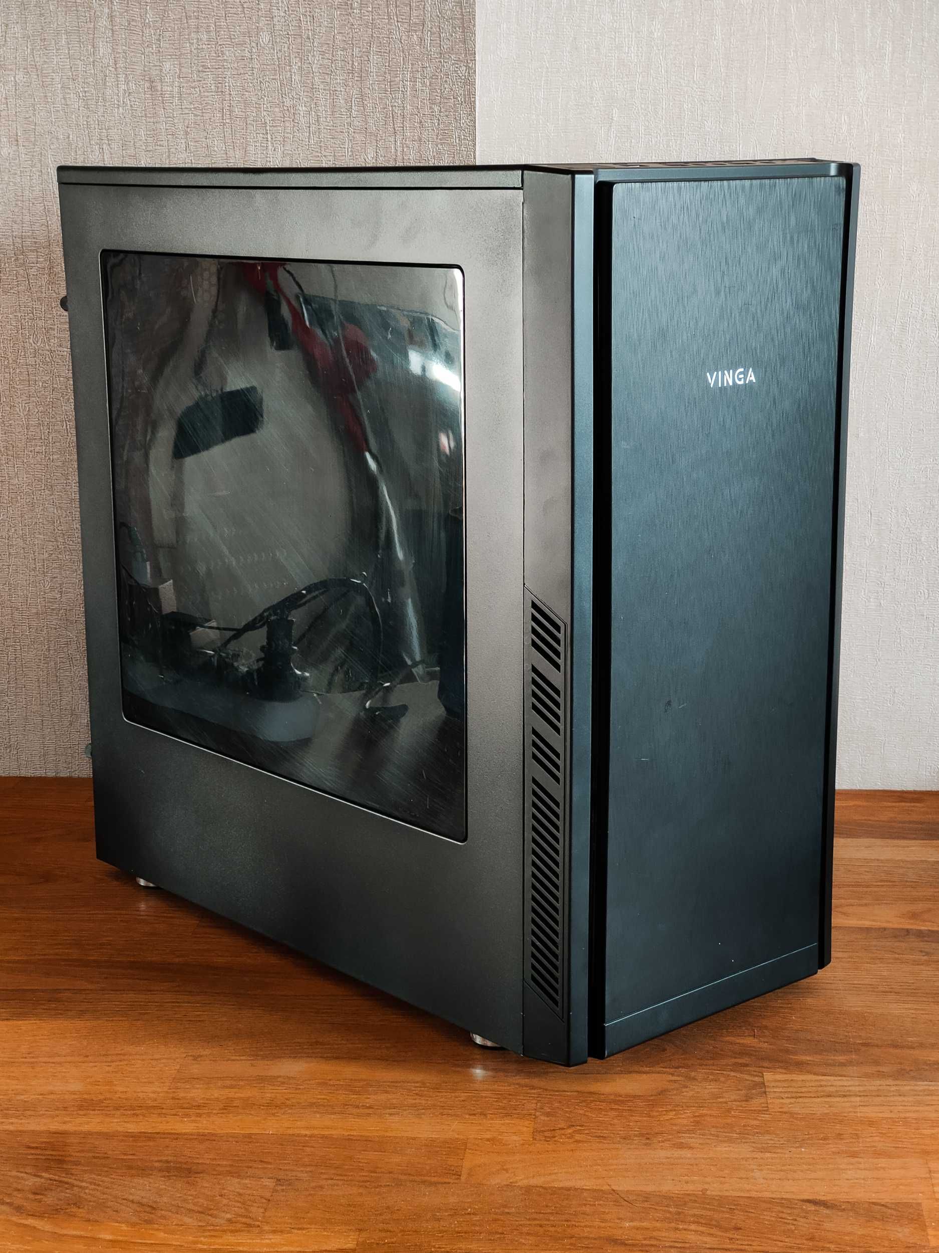 Ігровий ПК - Ryzen 5 2600 / B450-M / DDR4 32Gb, RX550 4Gb, NVMe SSD M2