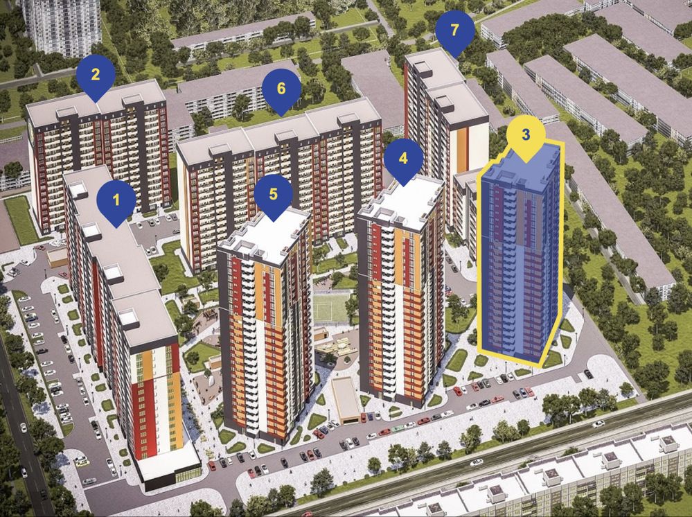 Продам 2к квартиру 68 м2 (ЖК Отрада)
