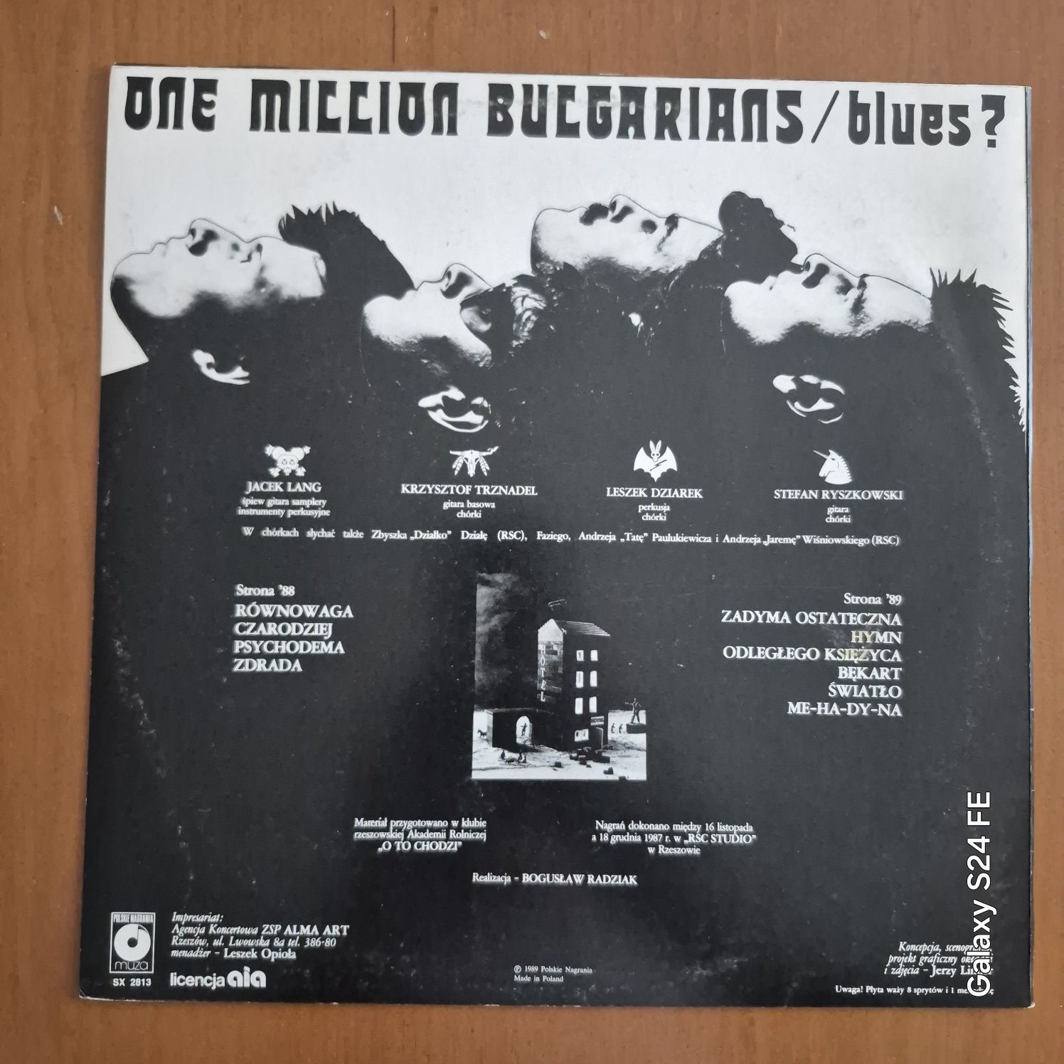 Płyta winylowa/One million Bulgarians-Blues?/1990r/Mint