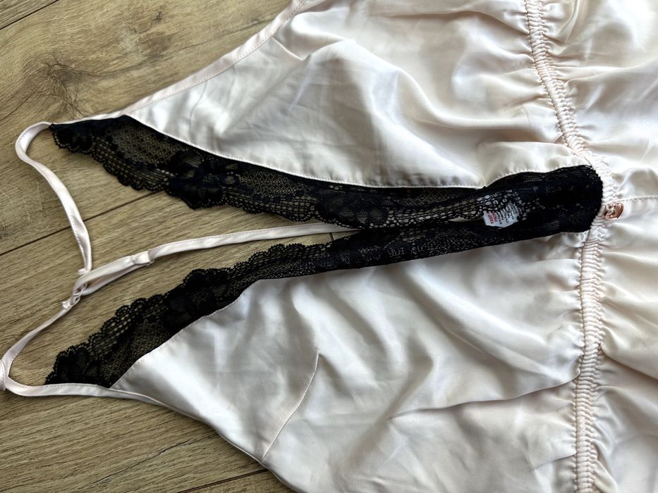 Lovehoney piżama body satyna nowa M