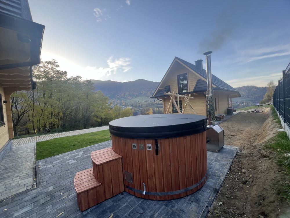 Akacjowe Zacisze komfotowe Domki Caloroczne Balia/Jacuzzi