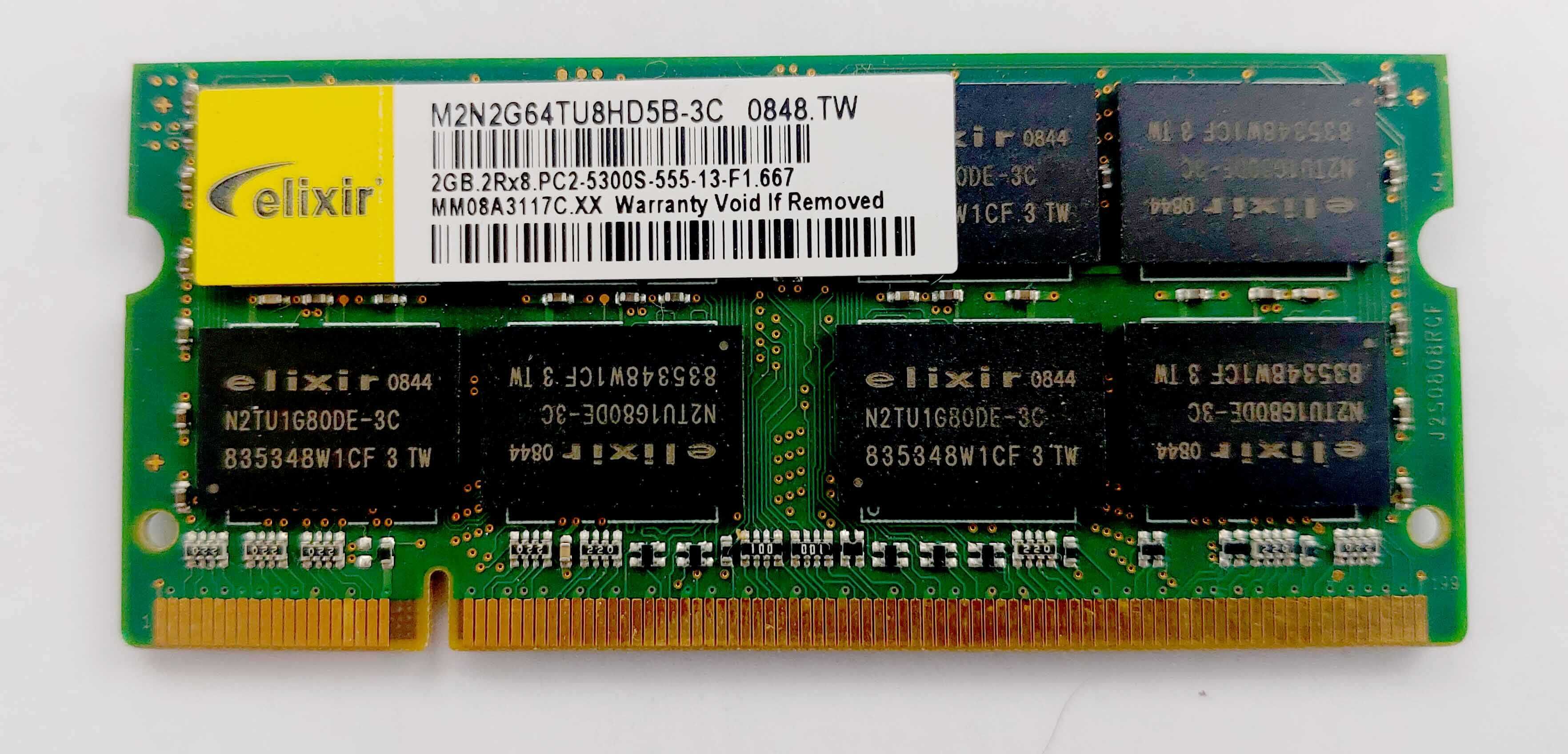 Memoria RAM 2Gb PC2 5300