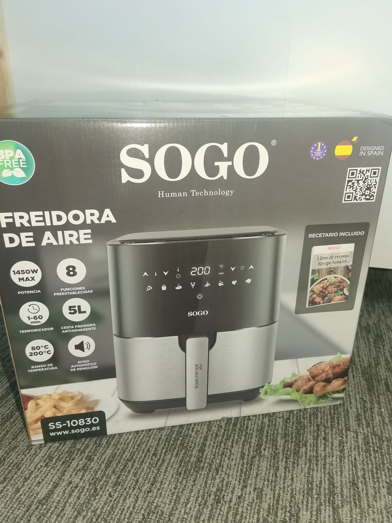 Fritadeira Sogo FRE-SS-10830 - 5L