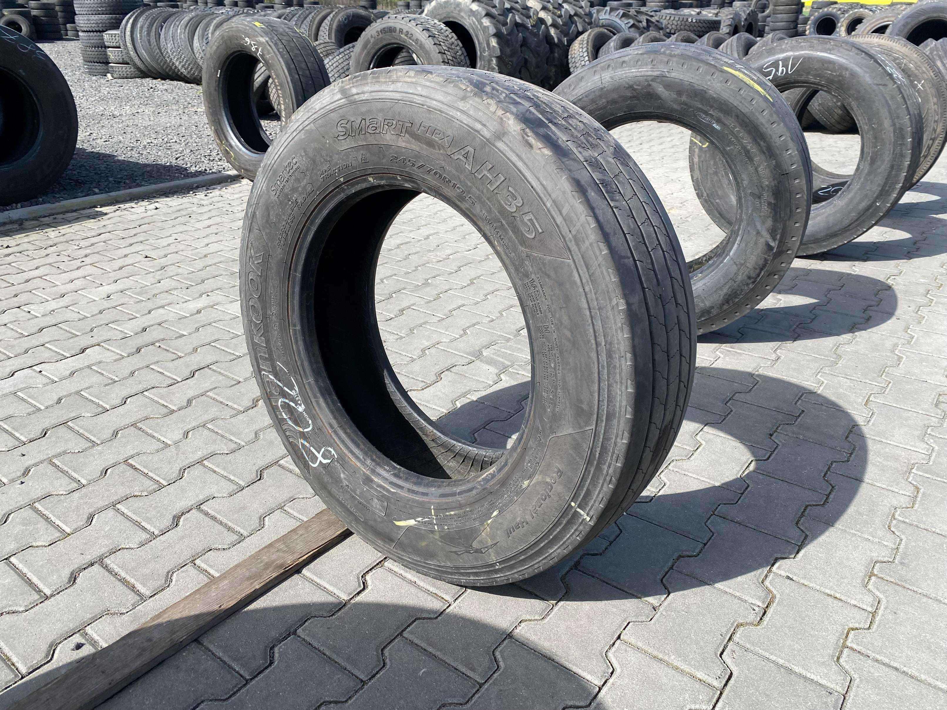 Opona 245/70R19.5 HANKOOK SMART FLEX AH35 Przód 7-8mm
