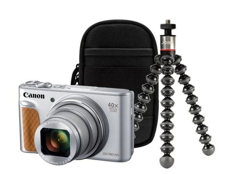 Canon PowerShot SX740 HS Silver Travel Kit | 2956C002 | Канон ПоверШот