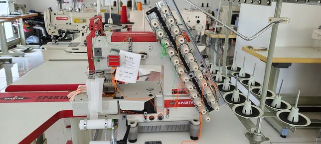 Промышленная швейная двенадцатиигольная машина