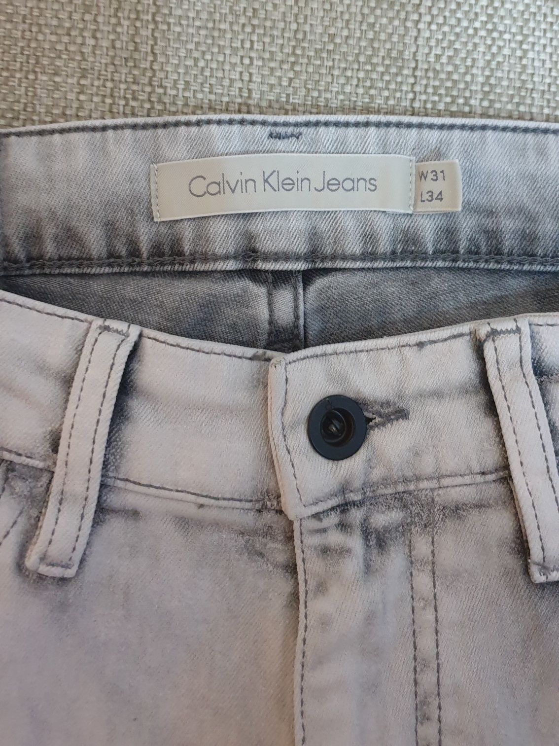 Spodnie męskie Calvin Klein Jeans rozm. 31 x 34