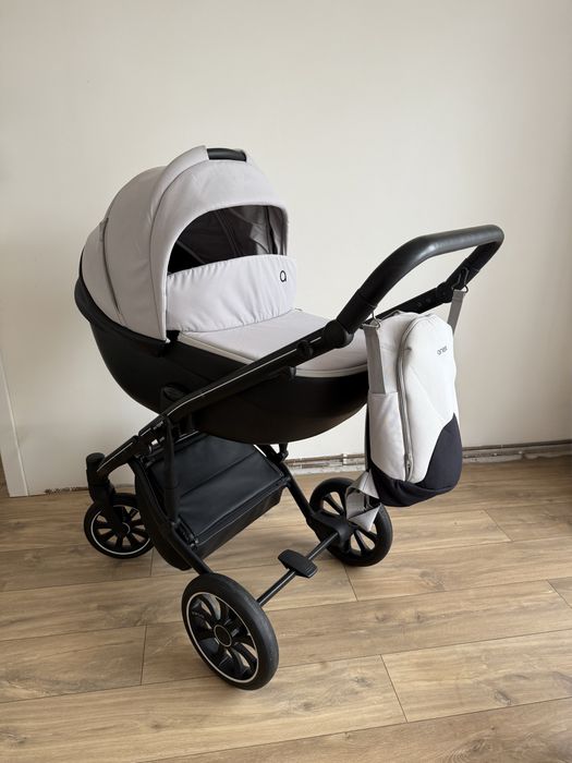 Wózek Anex M/Type jasny szary gondola i spacerówka 2w1