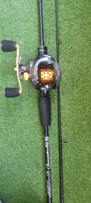 Wędka castingowa paver stic + Multiplikator Baitcasting