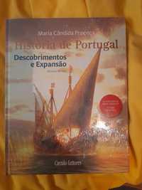 Livro "História de Portugal" "Descobrimentos e Expansão"