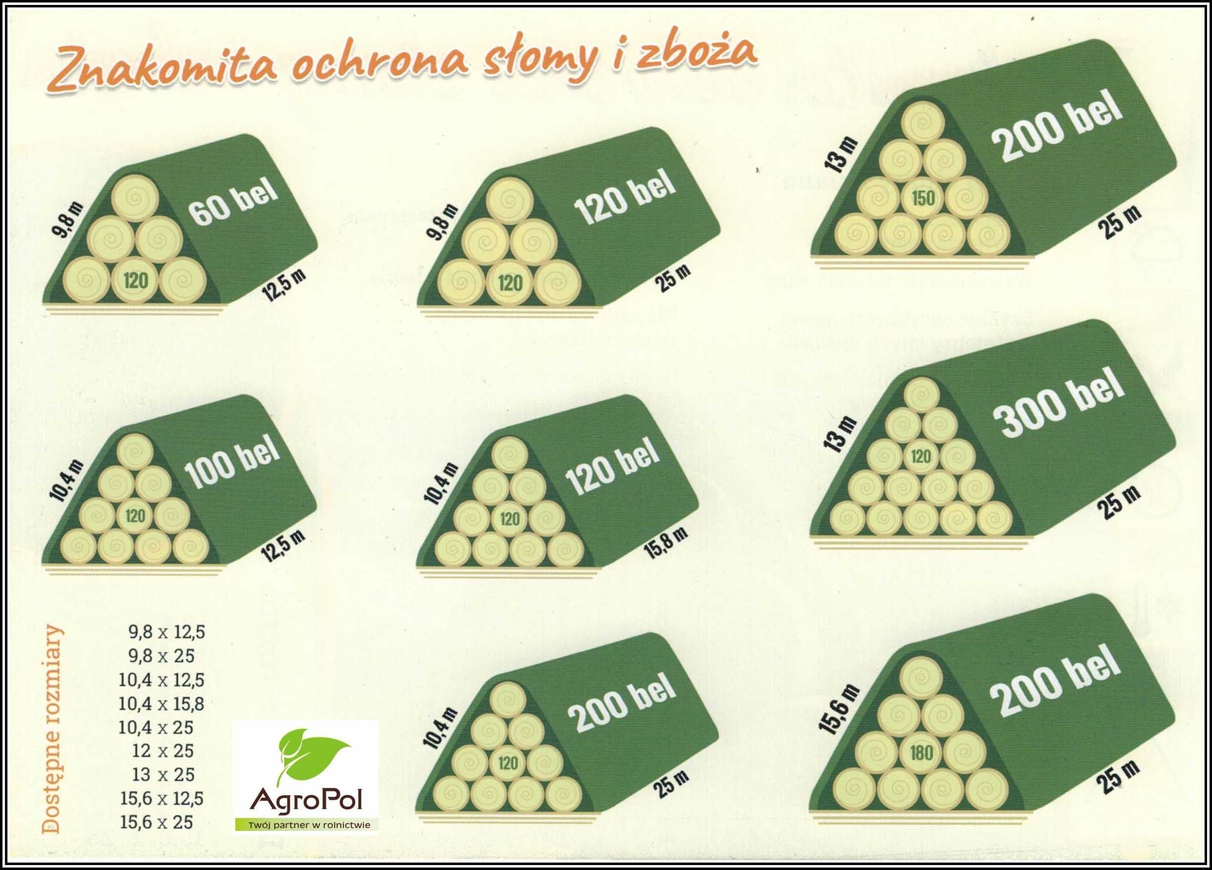 FLIZ 10,4x25   Mata do Siana Słomy Plała Plandeka Flizelina Włóknina