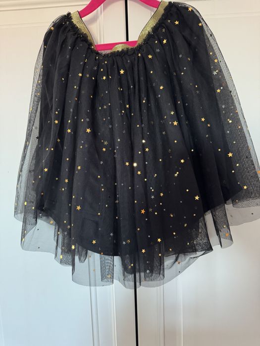 Spódnica tiulowa w złote gwiazdki, r. 158/164