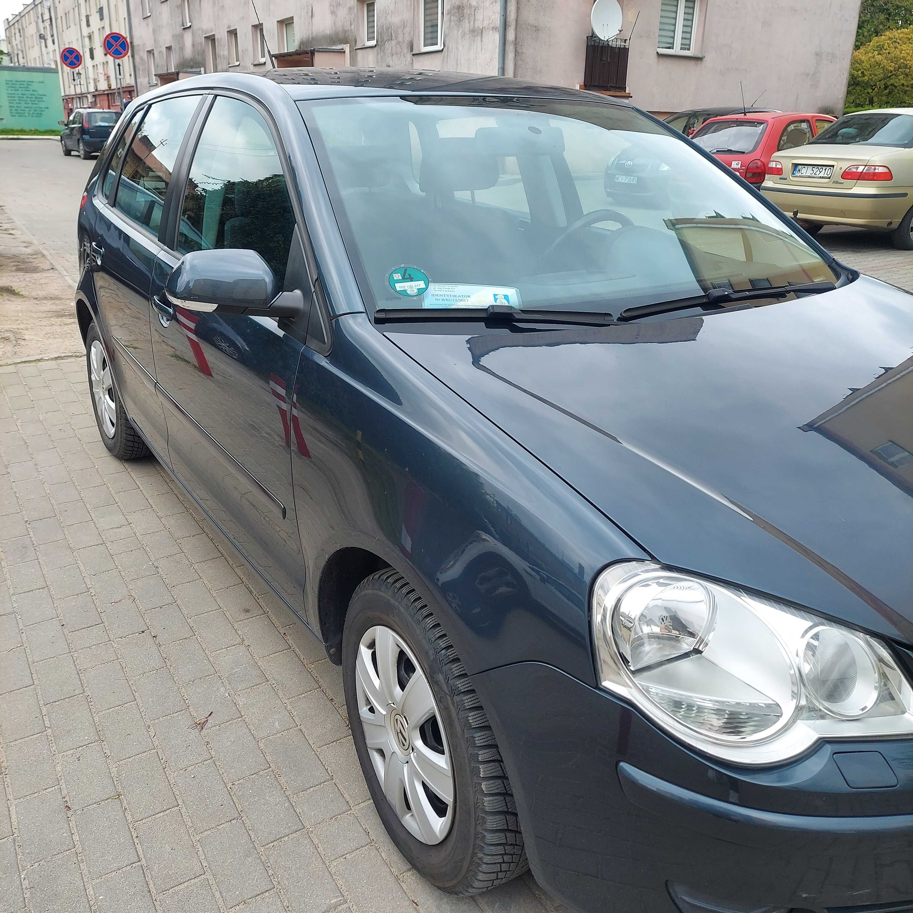 VW POLO   1,2  12 V   BENZYNA  64 KM   2007 ROK  5 D   OSOBA  PRYWATNA