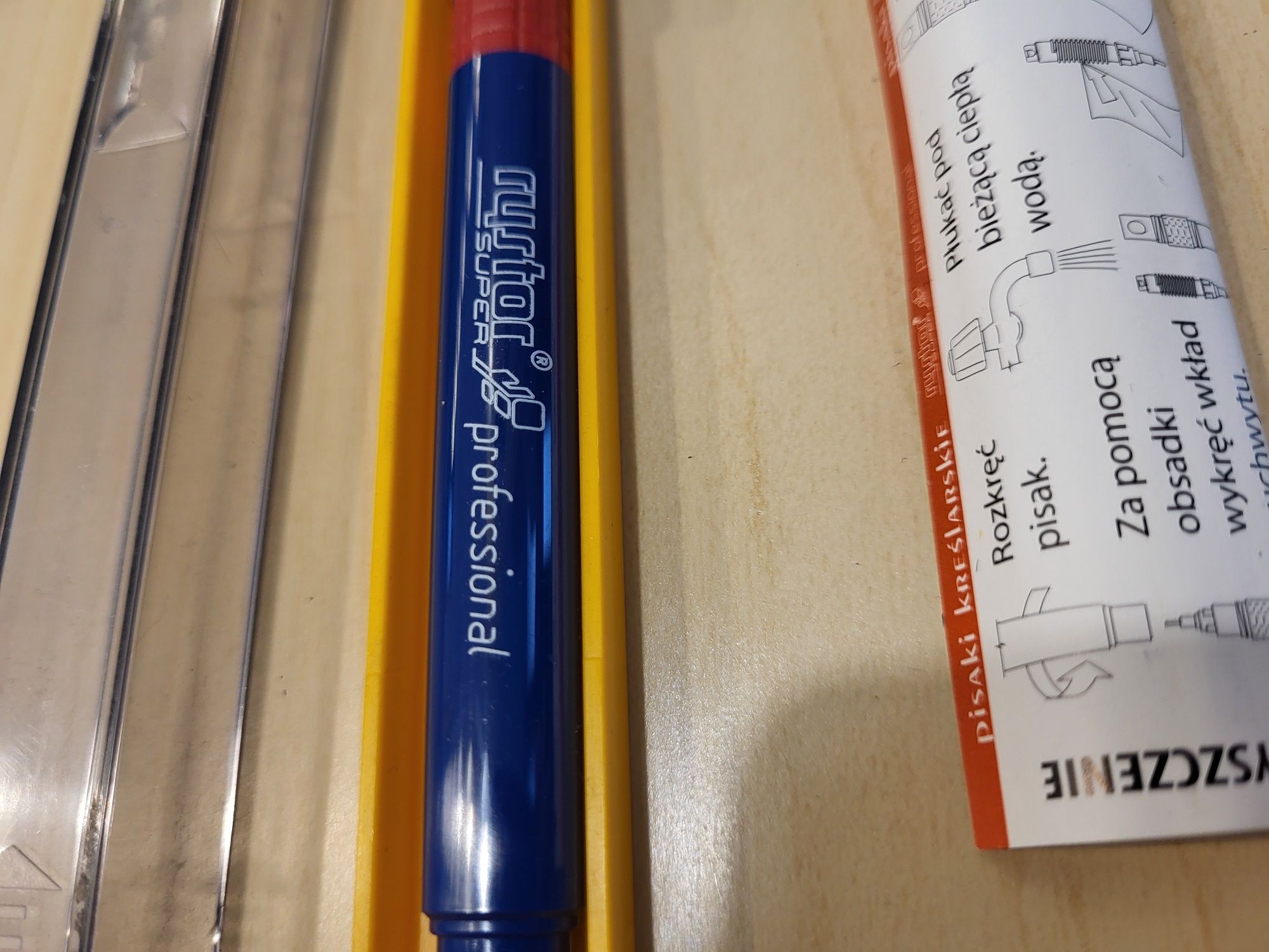 Rapidograf, pisak kreślarski Super Professional, Rystor 0,18 mm nowy