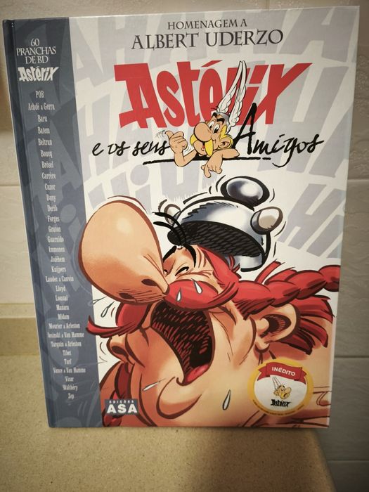 BD nova "Asterix e os seus amigos" (Ed. Especial)